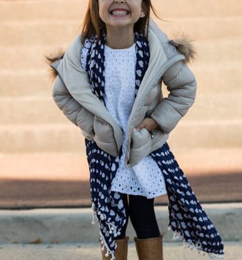 A fashionista at four!