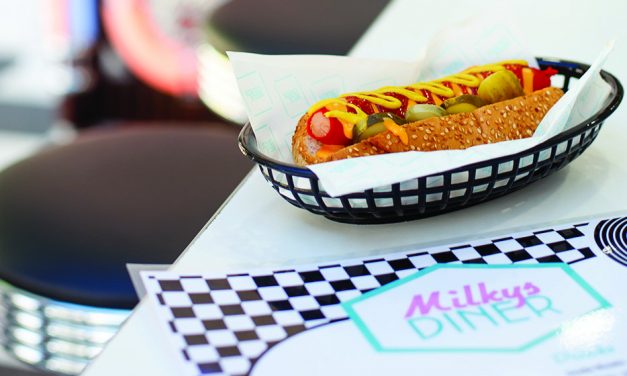 Hot dog! It’s lunch at Milkys Diner