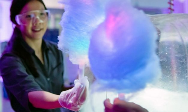 Fairy floss with a twist at Enlighten Canberra