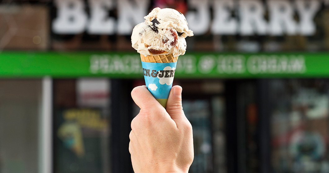 Free ice cream cone day in Canberra!