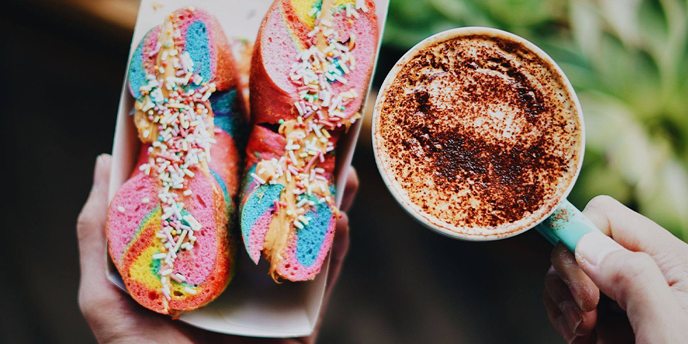 Taste the rainbow: Colourful CBR eats